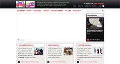 Desktop Screenshot of donsrental.com